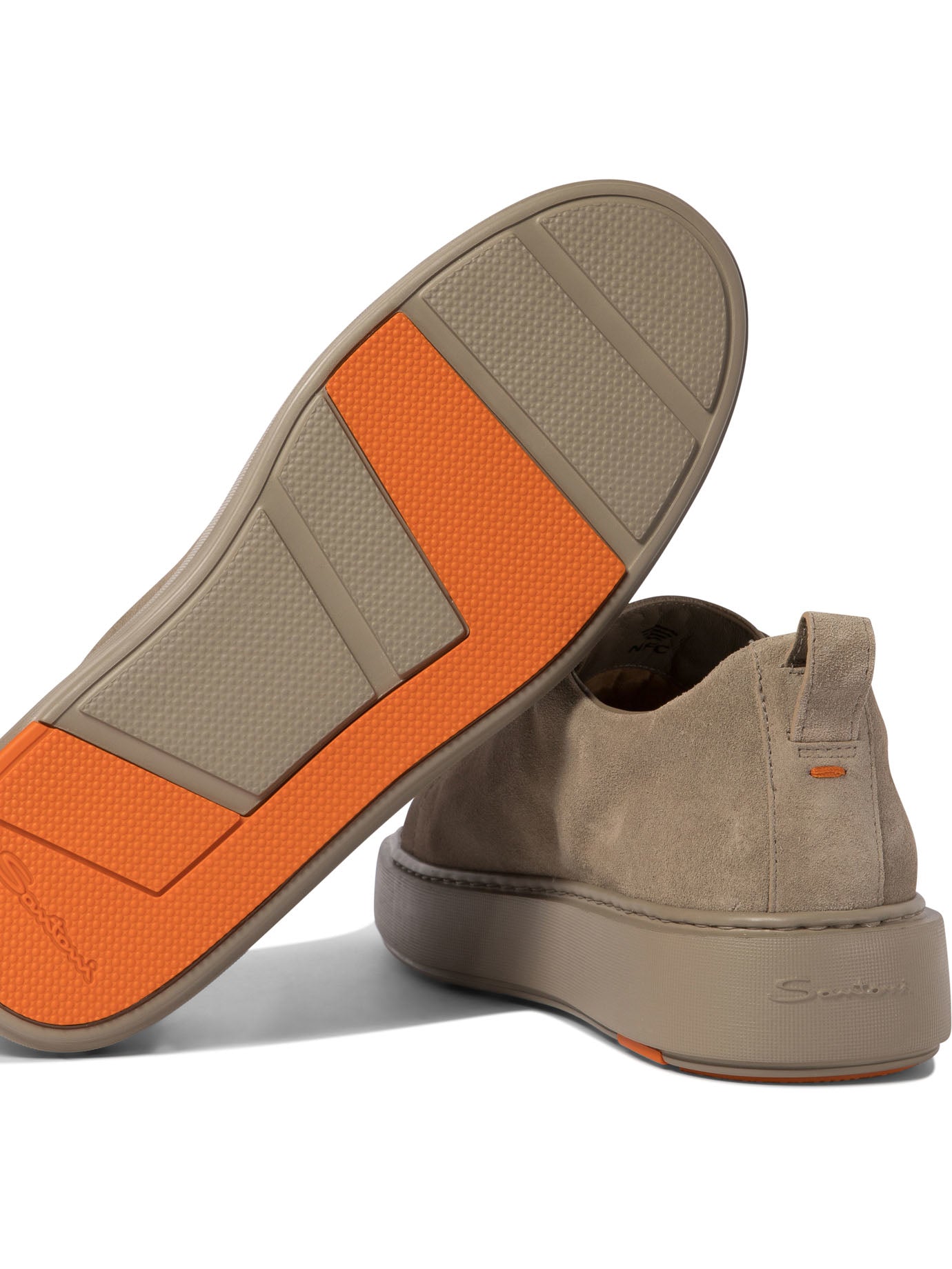 Santoni Victory Suede Slip-Ons