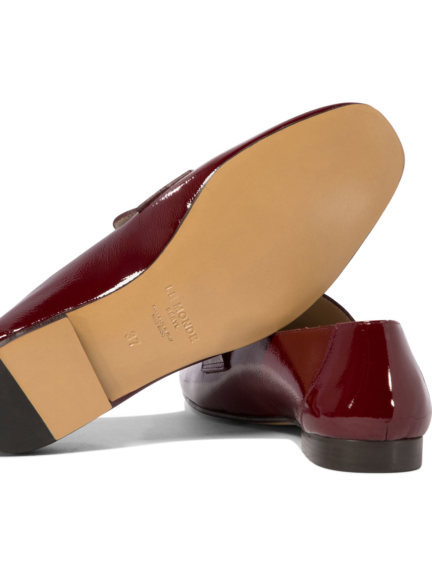 Le Monde Bèryl Patent Leather Loafers