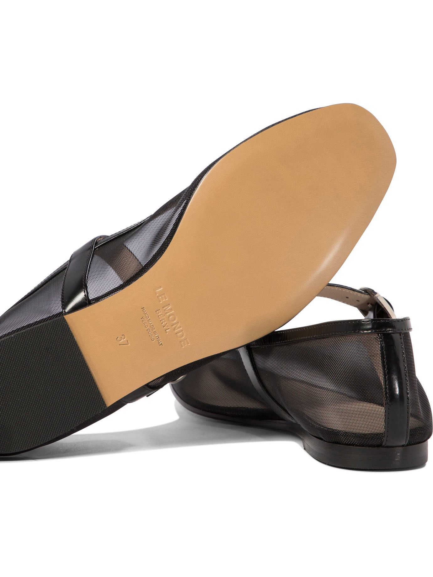 Le Monde Bèryl Mesh Mary Jane Ballet Flats