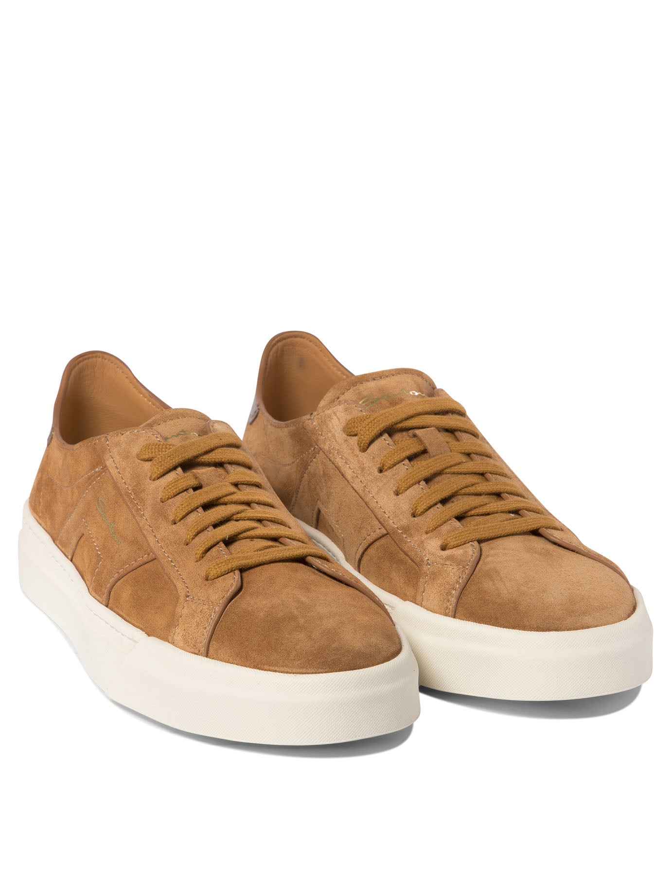 Santoni Double Buckle Sneakers