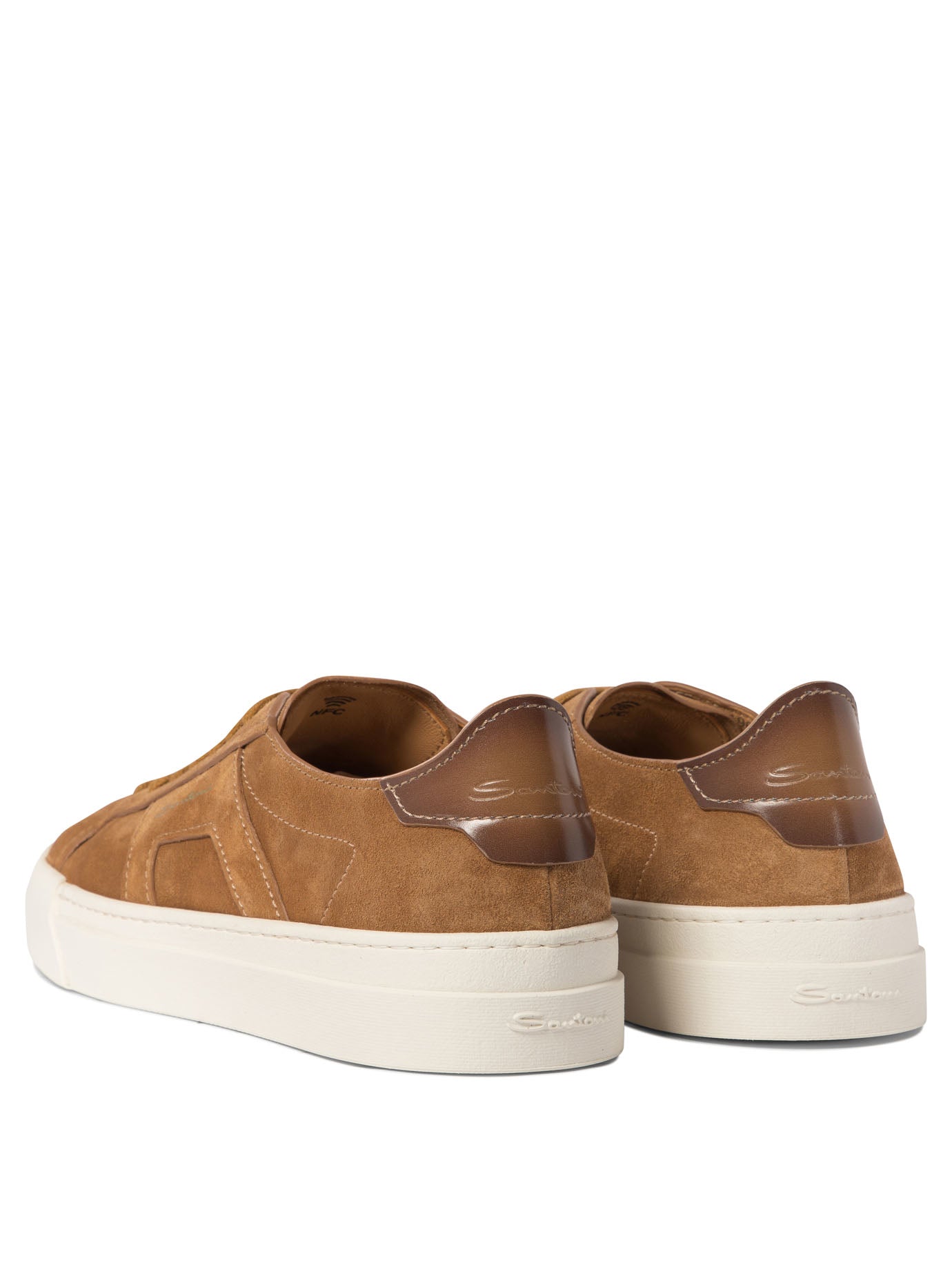 Santoni Double Buckle Sneakers