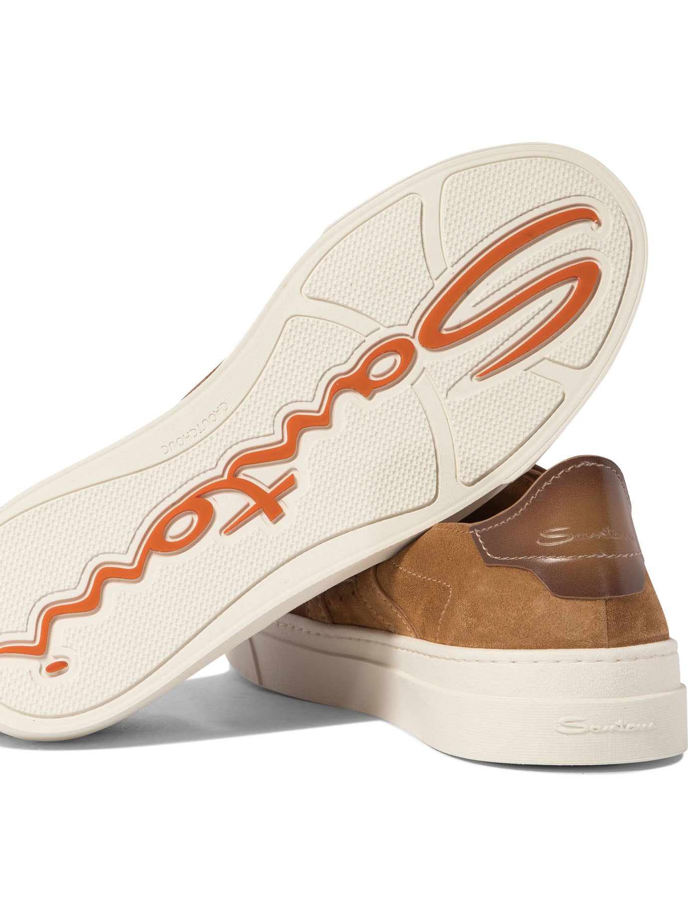 Santoni Double Buckle Sneakers