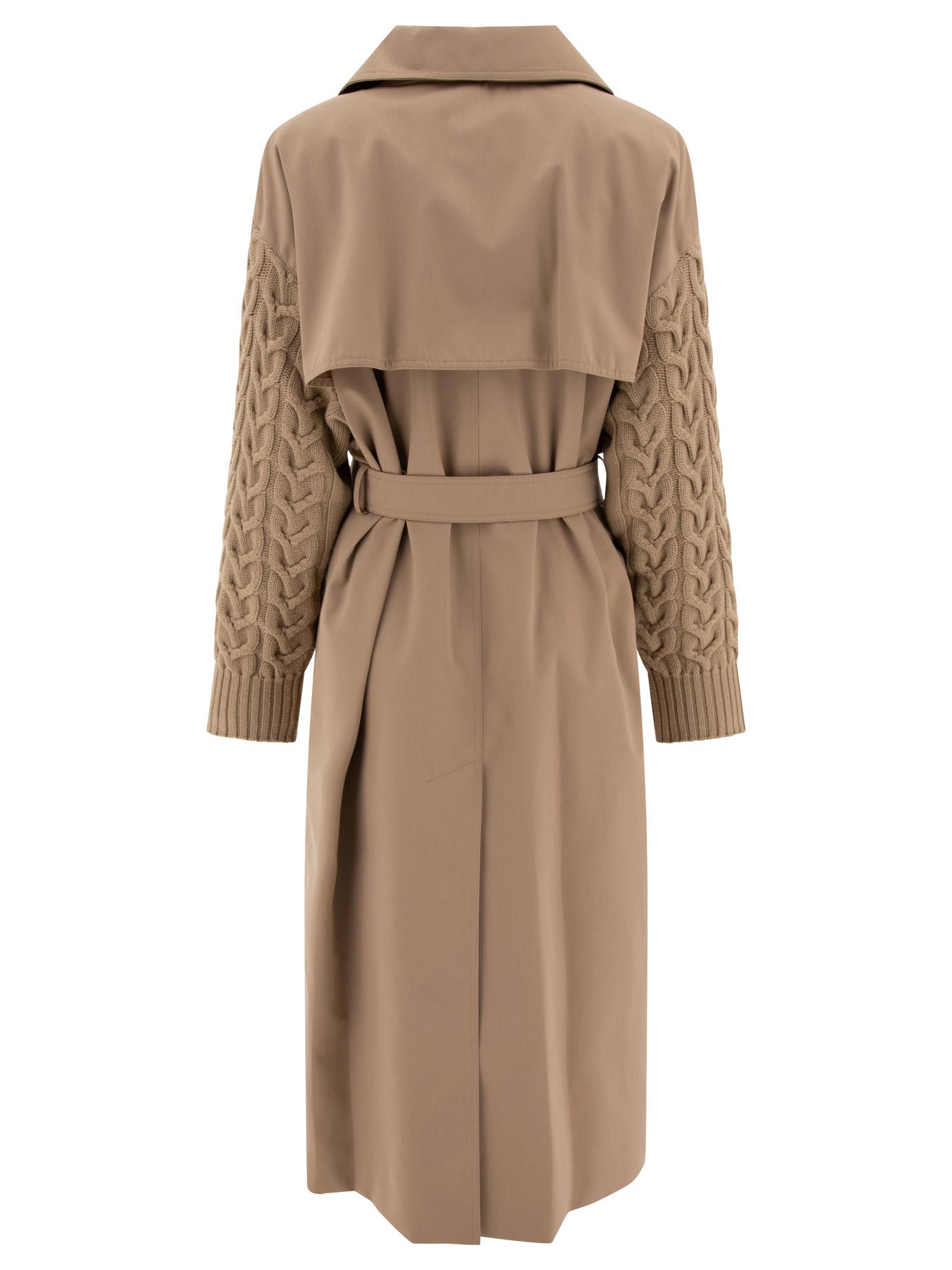 Max Mara Cicladi Drip-Proof Gabardine Trench Coat