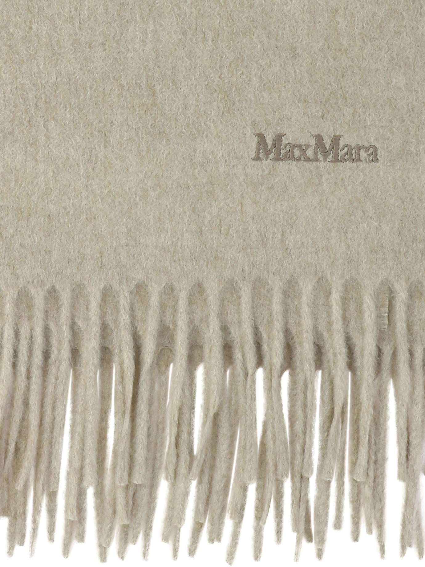 Max Mara Cashmere Stole With Embroidery