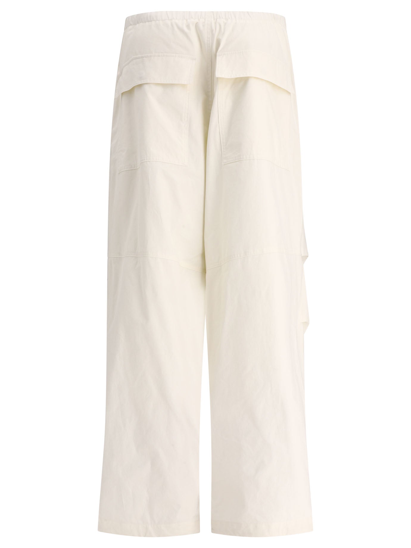 Jil Sander Trousers With Knee Plea