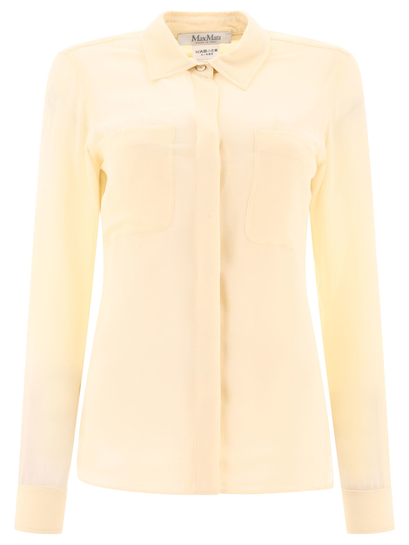 Max Mara Silk Georgette Shirt