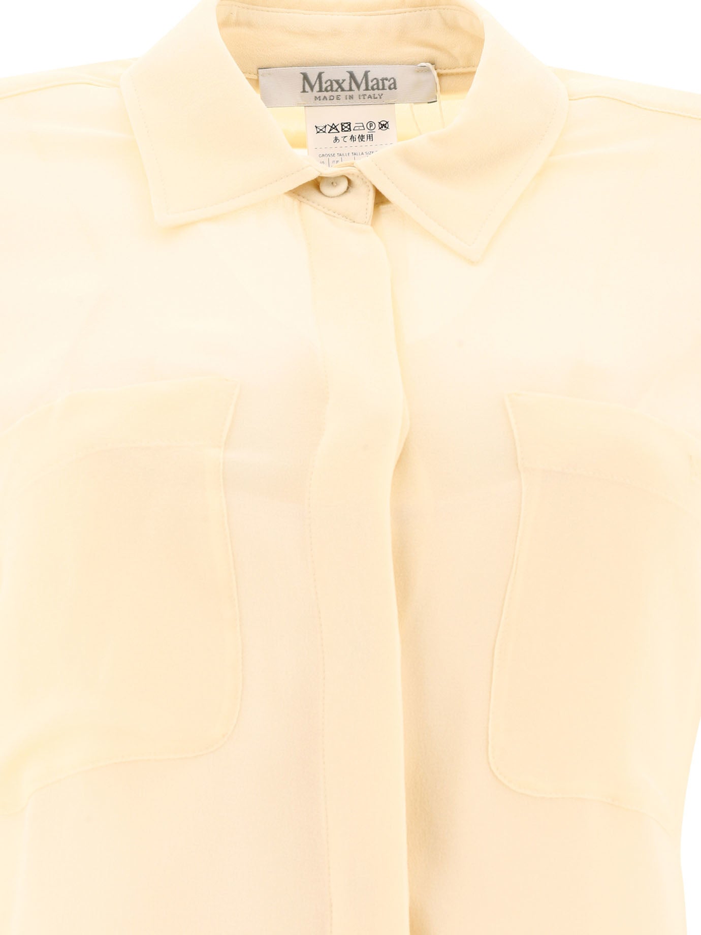 Max Mara Silk Georgette Shirt