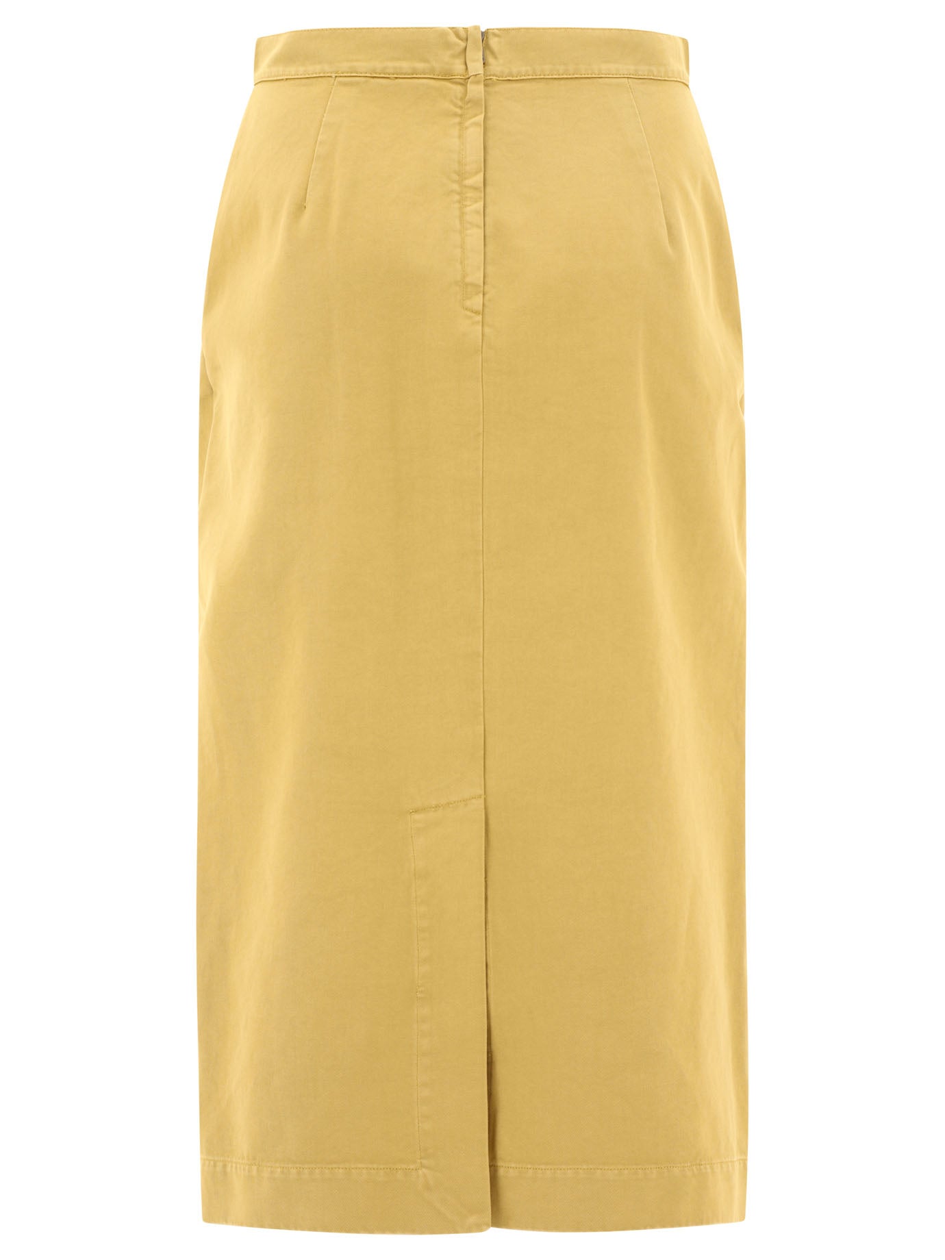 Max Mara Denver Straight-Fit Gabardine Skirt