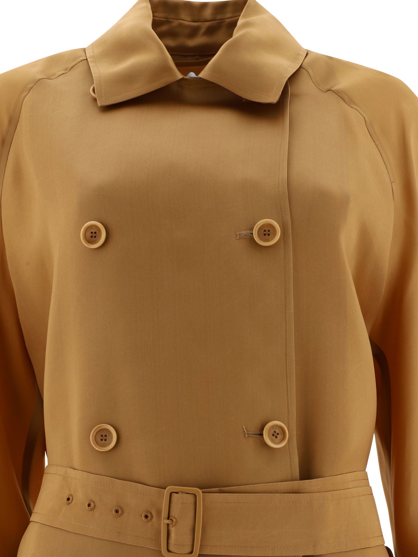 Max Mara Sacco Water-Resistant Cotton Safari Jacket