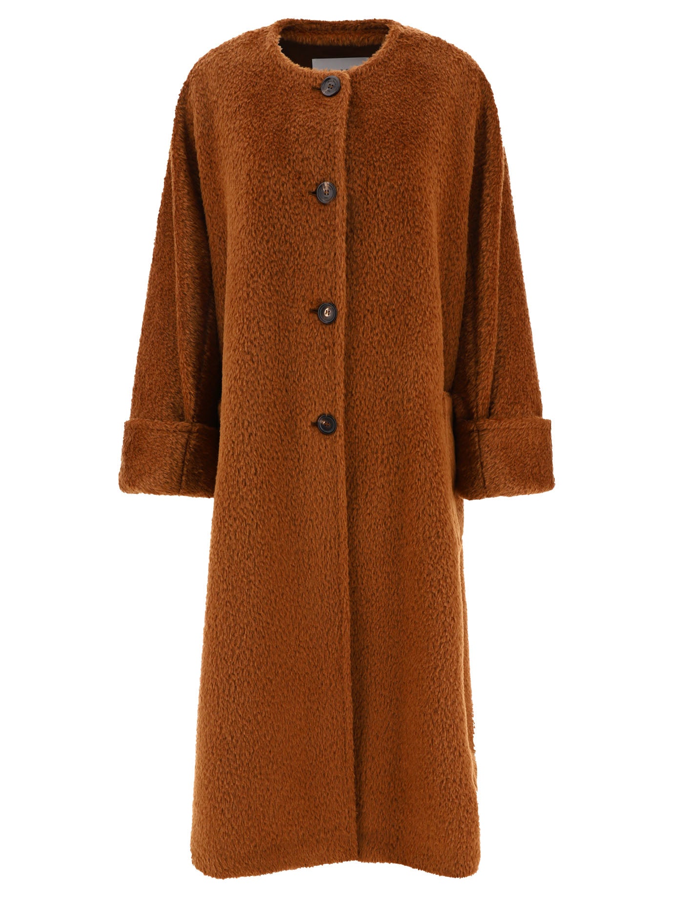 Max Mara Oversized Alpaca And Wool Coat