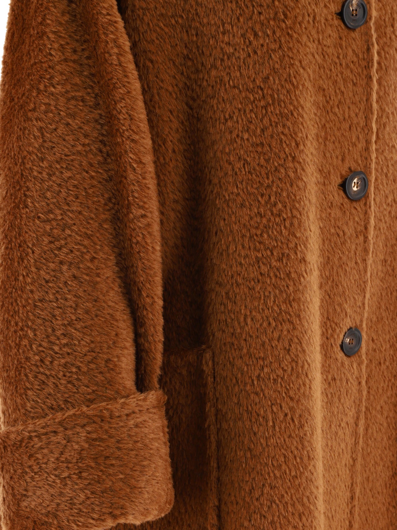 Max Mara Oversized Alpaca And Wool Coat