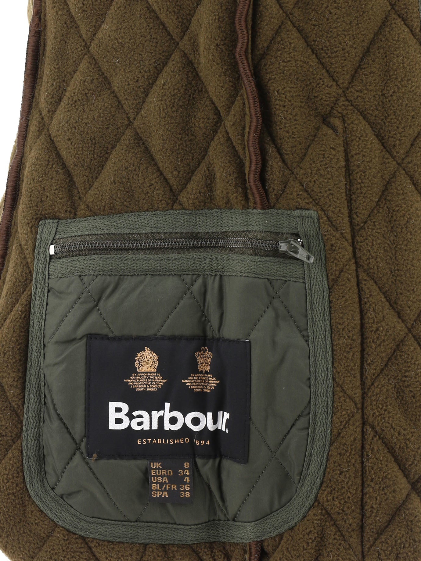 Barbour Betty Quilted Vest Jacket