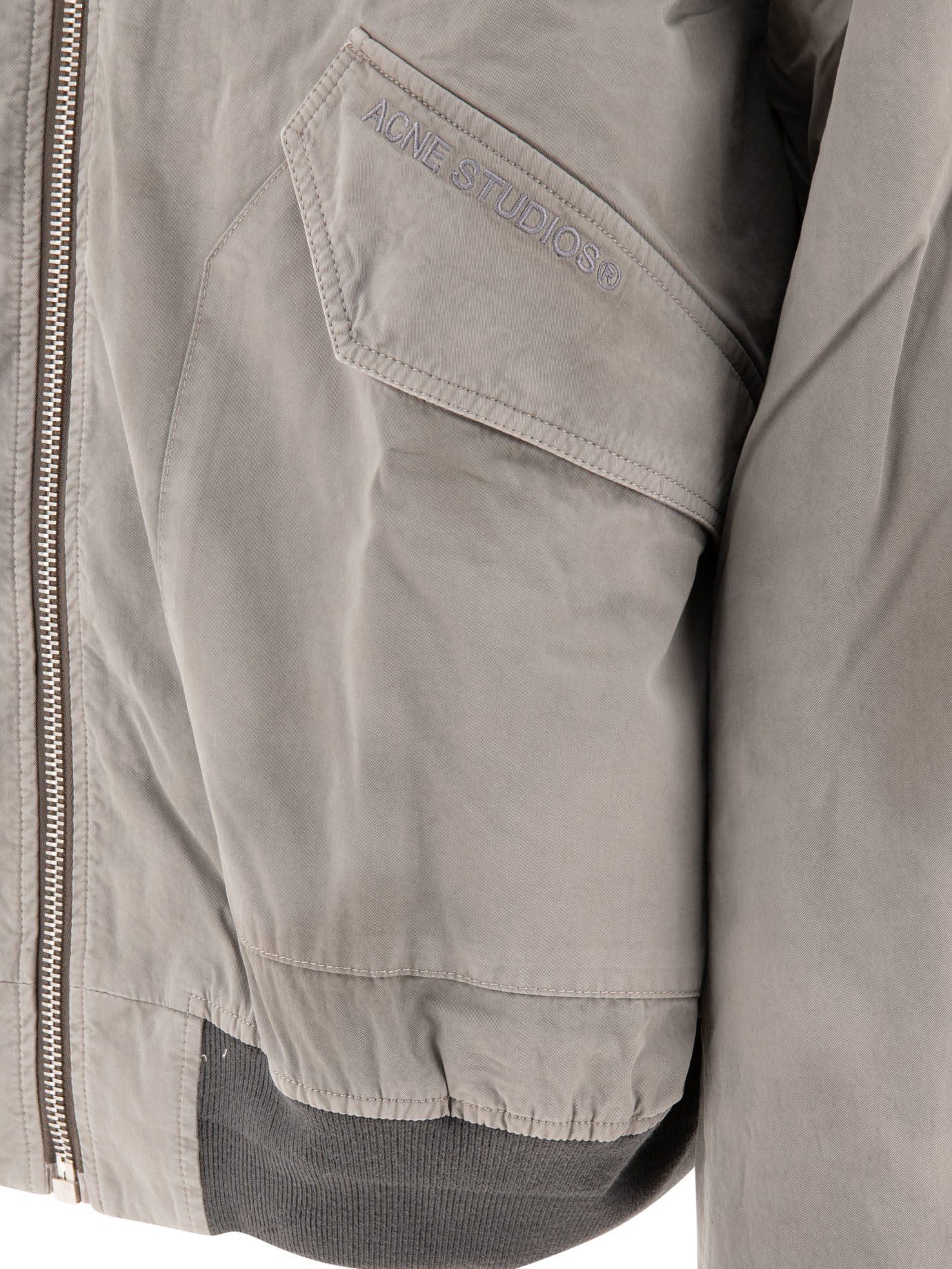 Acne Studios Bomber With Contrasting Interior