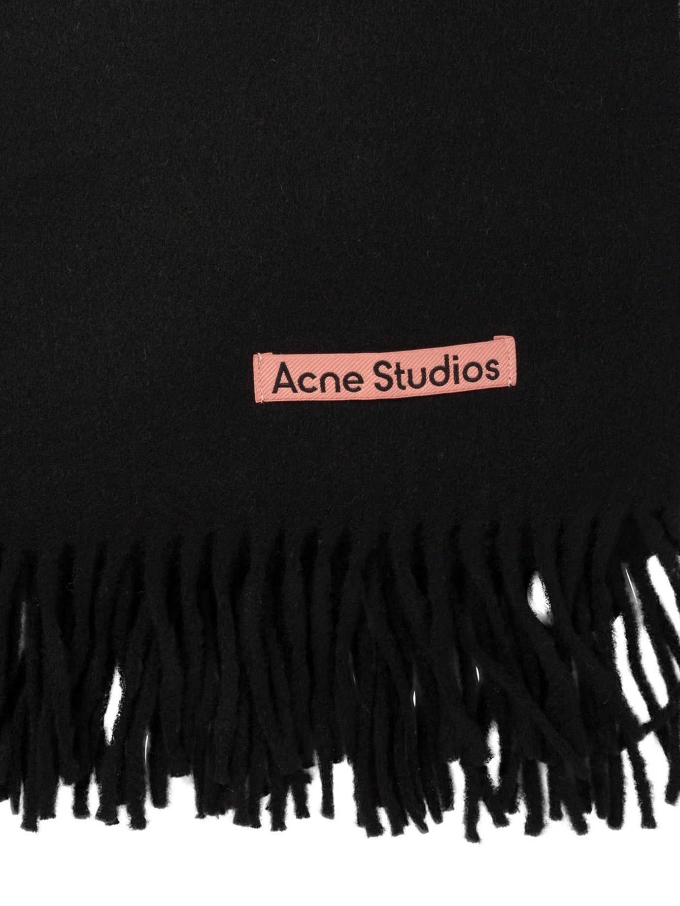 Acne Studios Fringed Cashmere Scarf