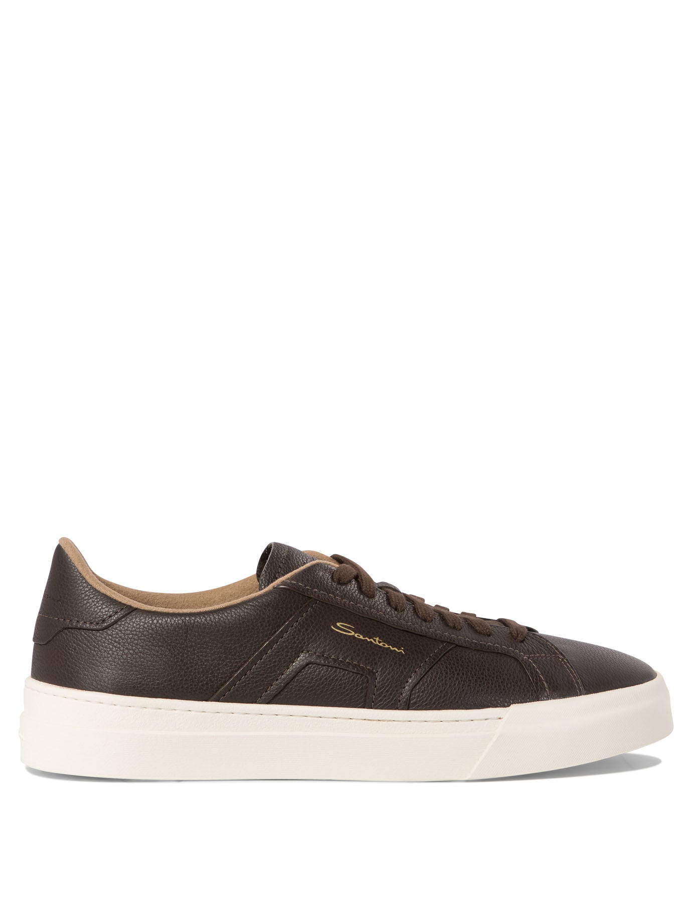 Santoni Double Buckle Sneakers