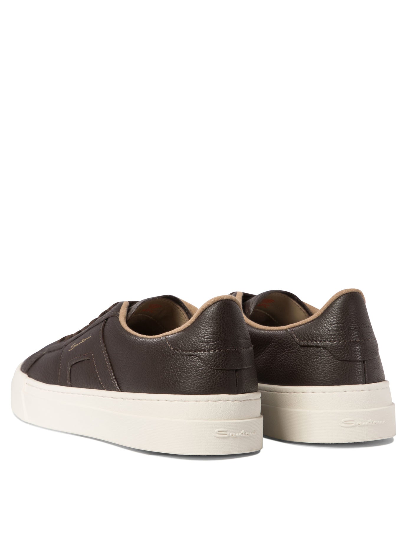 Santoni Double Buckle Sneakers