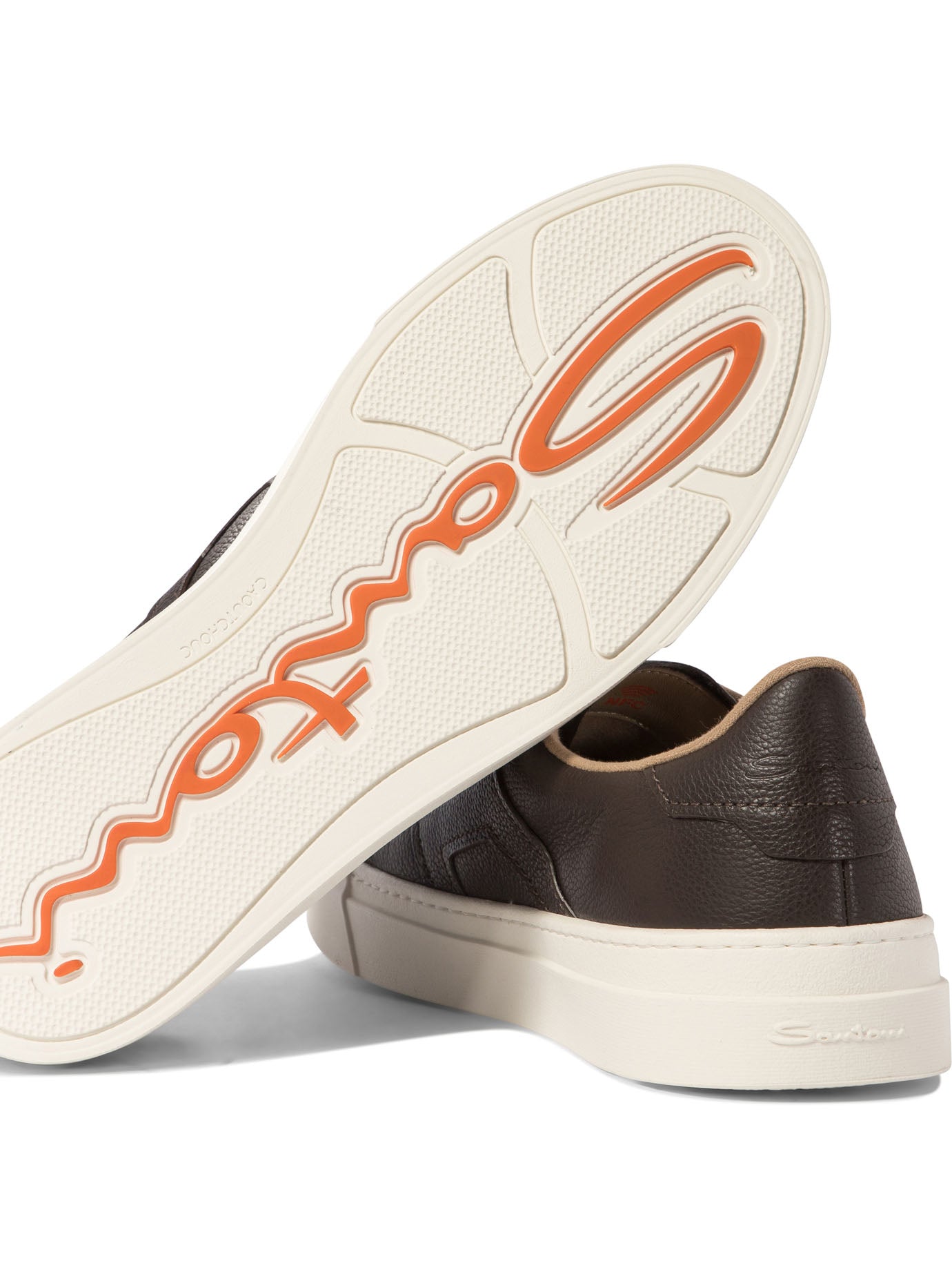 Santoni Double Buckle Sneakers