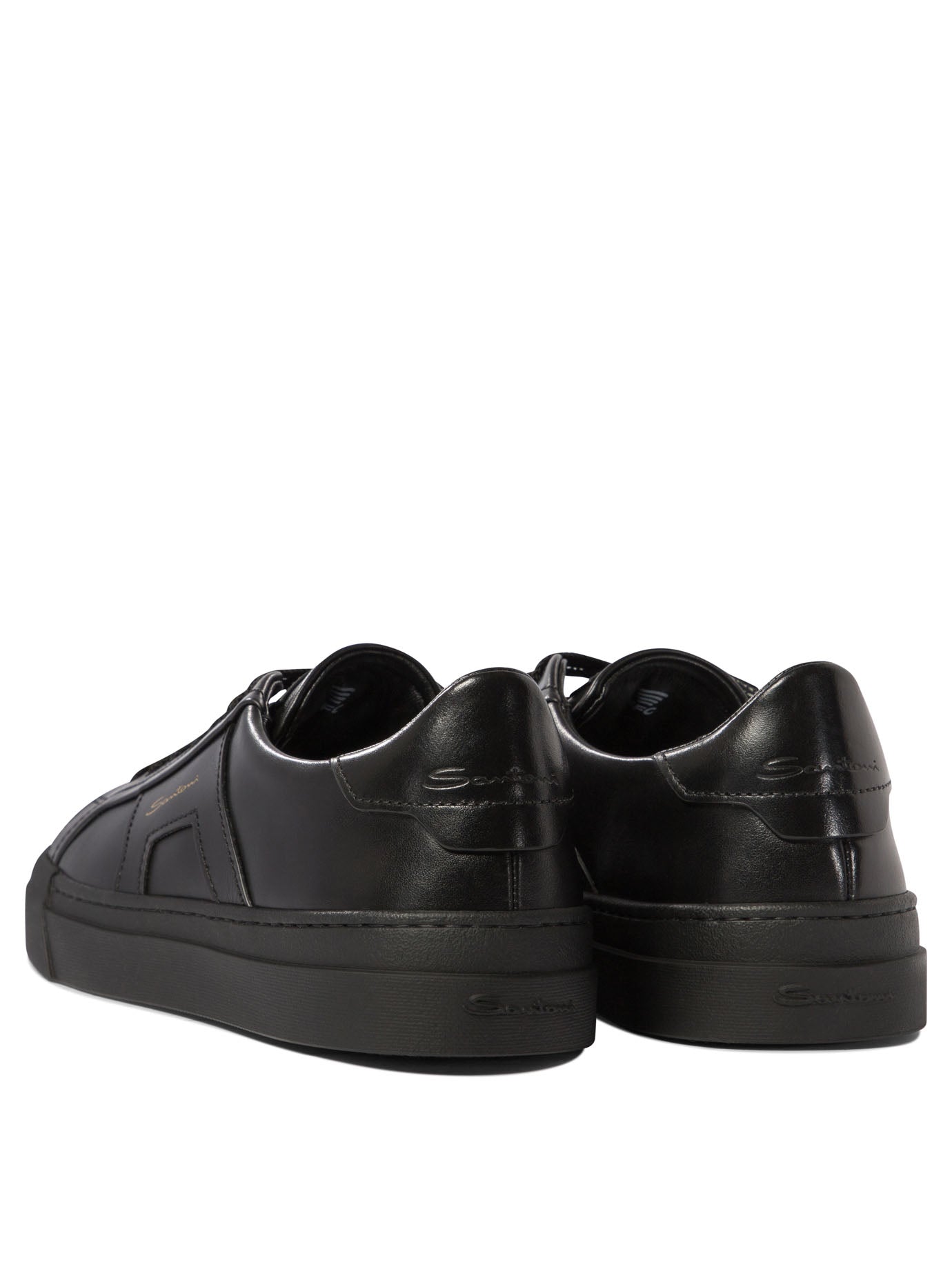 Santoni Double Buckle Sneakers