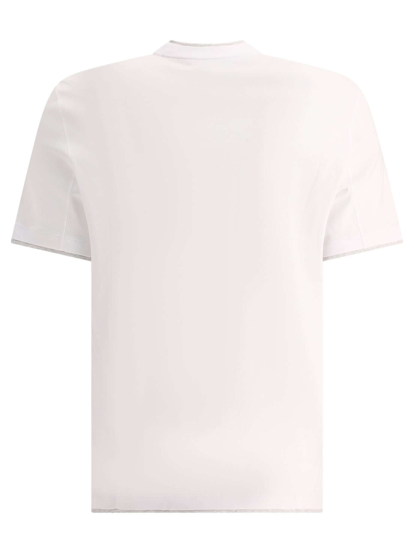 Brunello Cucinelli Faux Layering T-Shirt