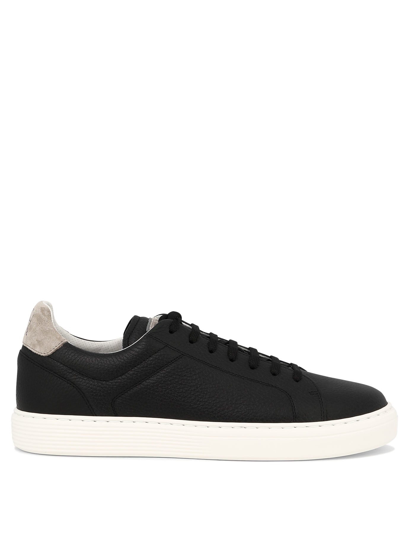 Brunello Cucinelli Grained Calfskin Sneakers