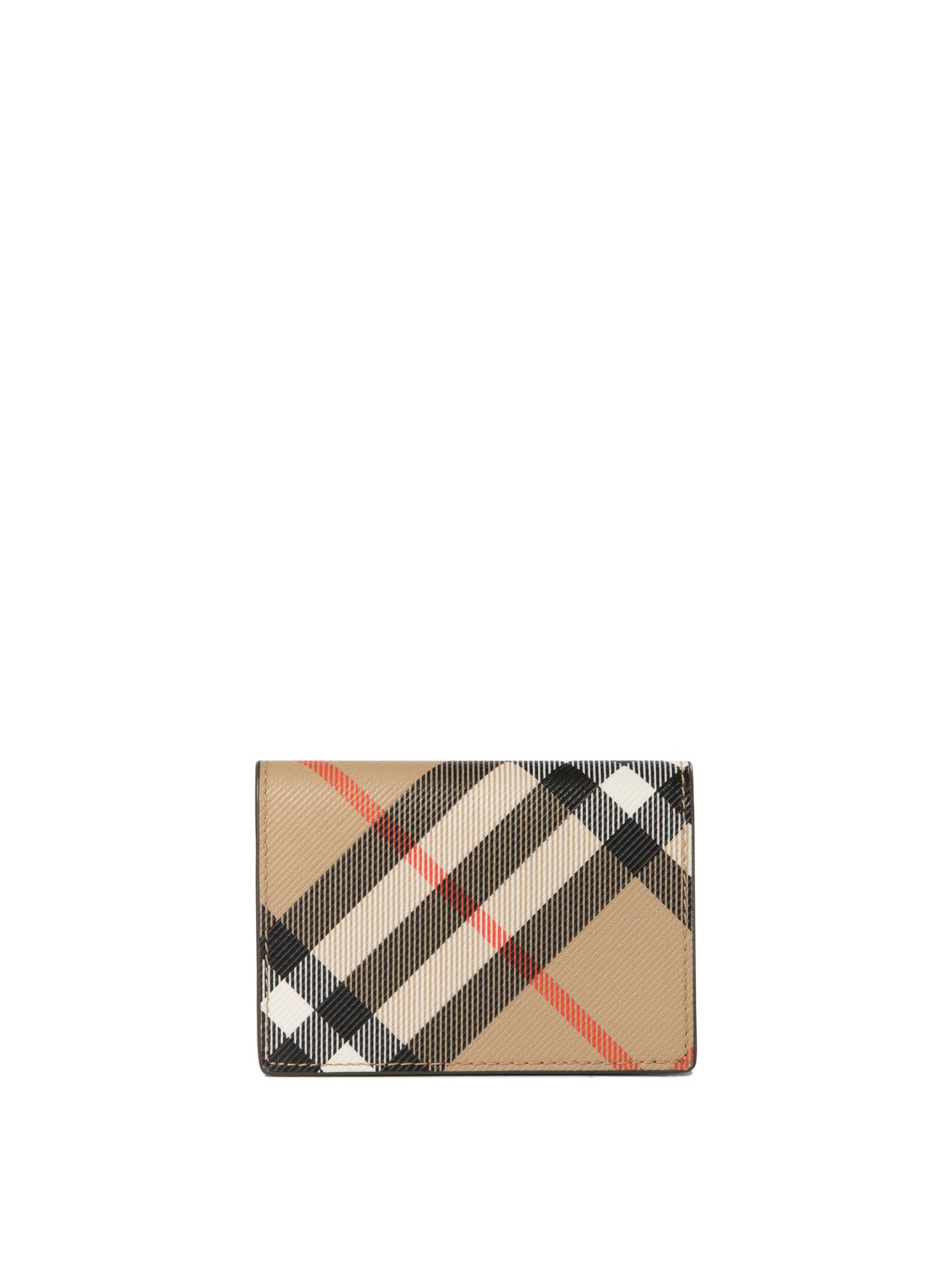 Burberry Check Bi-Fold Card Holder