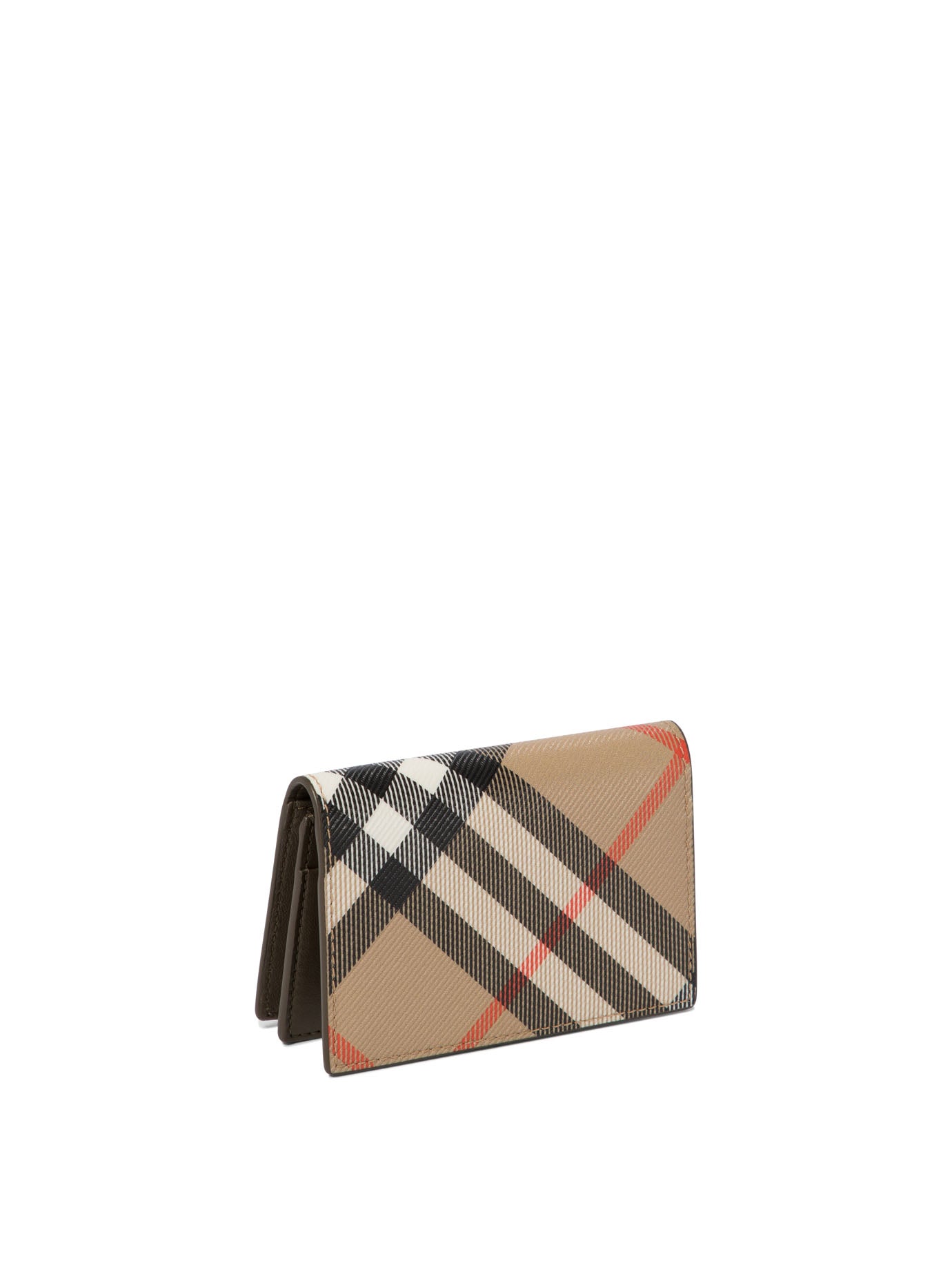 Burberry Check Bi-Fold Card Holder