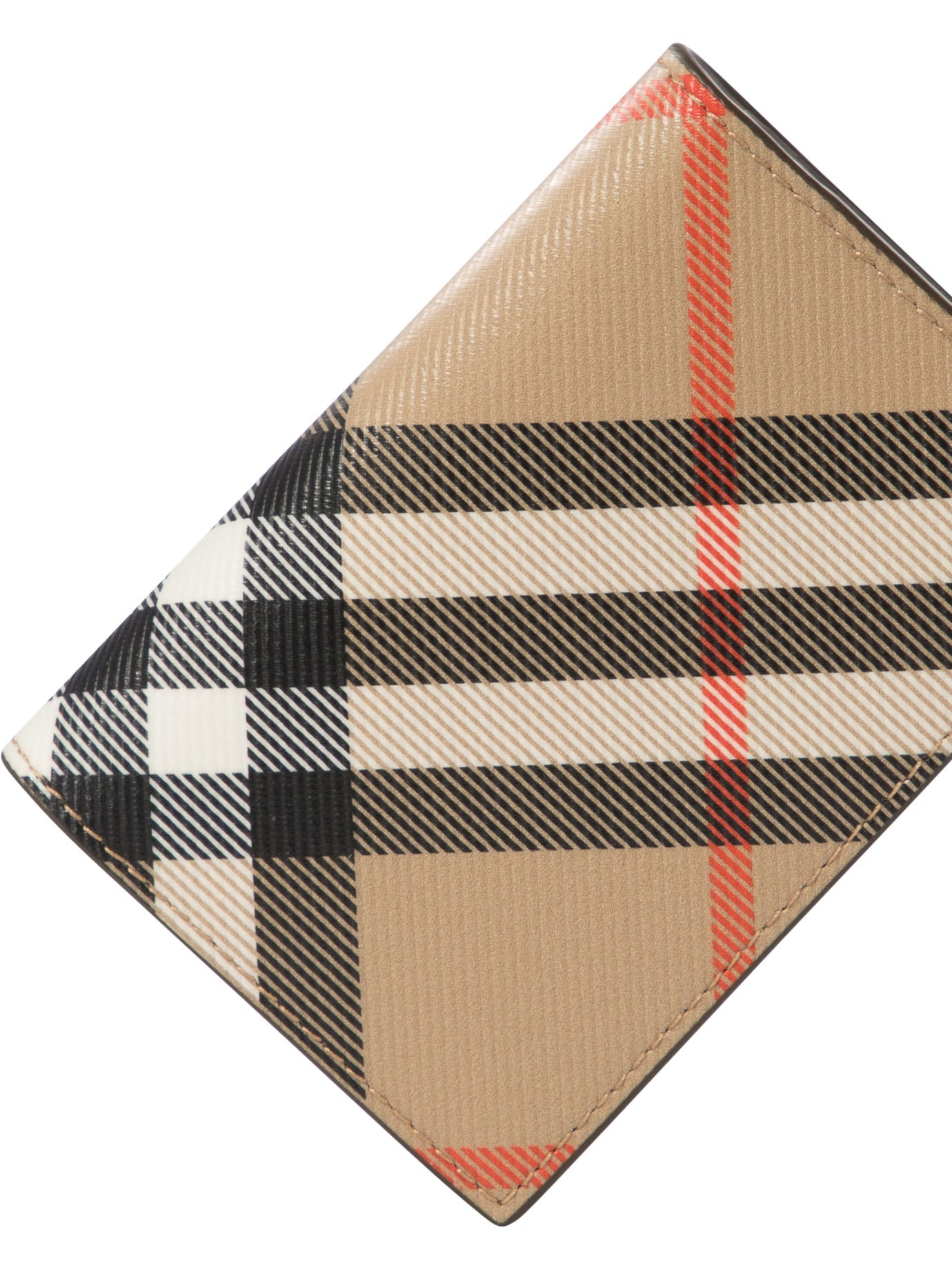 Burberry Check Bi-Fold Card Holder