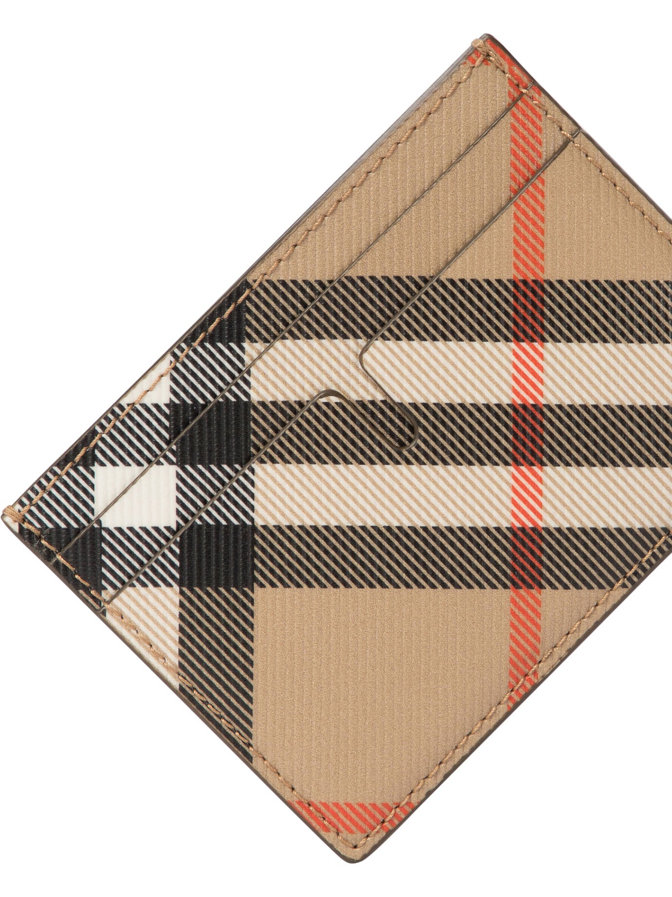 Burberry Check Card Holder