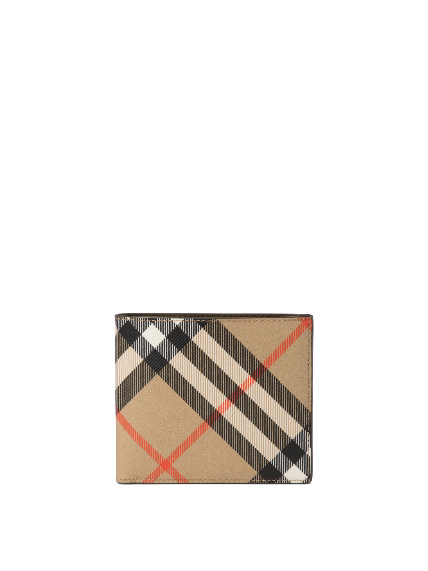 Burberry Check Bi-Fold Wallet