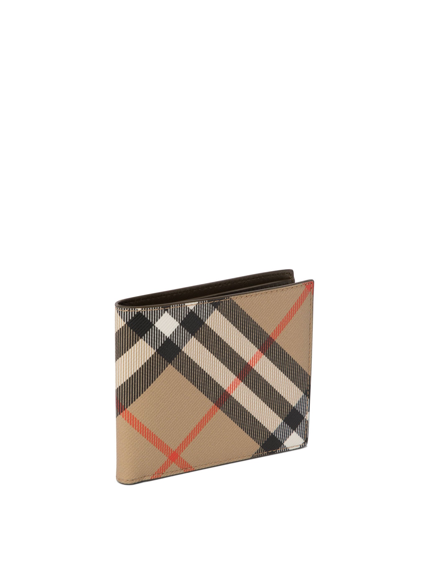 Burberry Check Bi-Fold Wallet