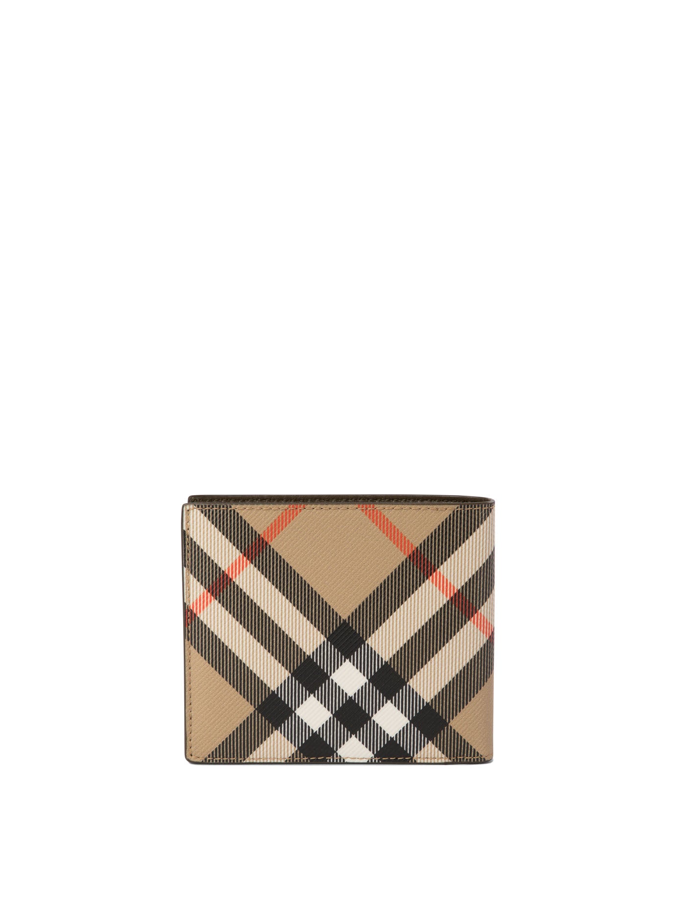 Burberry Check Bi-Fold Wallet