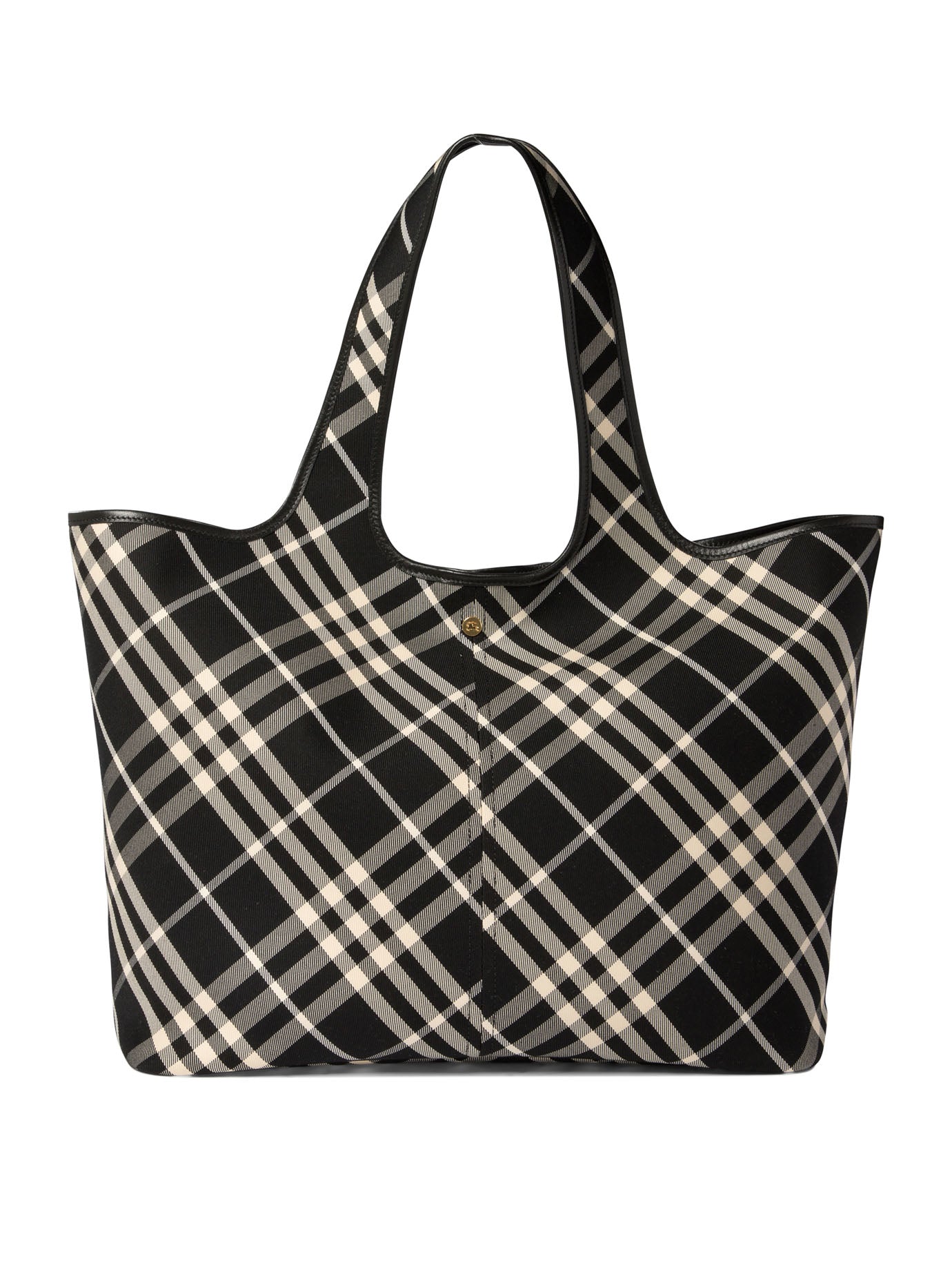 Burberry Check Medium Tote Bag