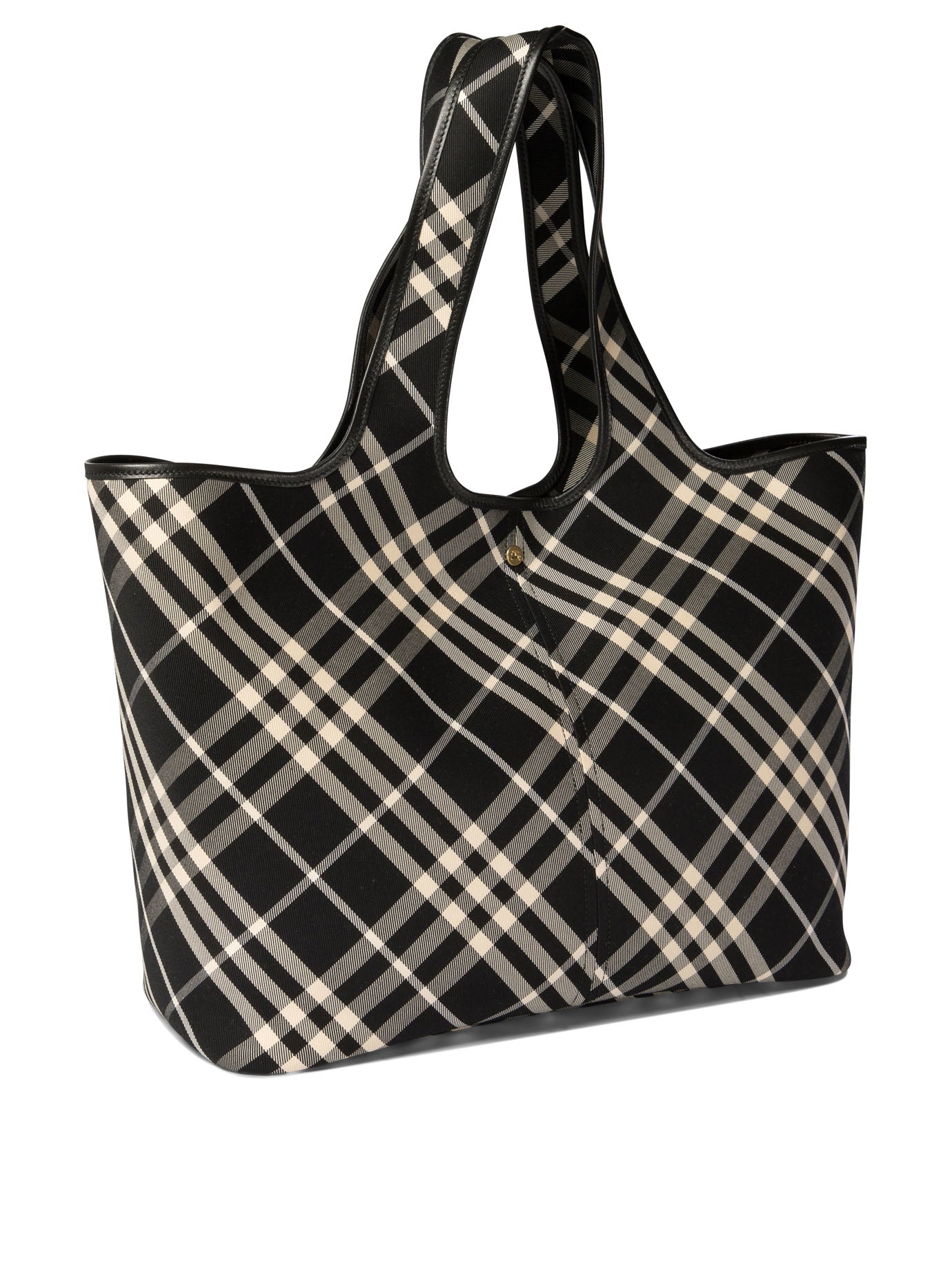 Burberry Check Medium Tote Bag