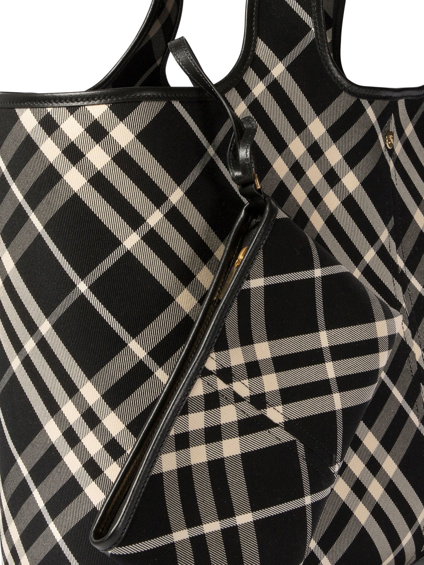 Burberry Check Medium Tote Bag