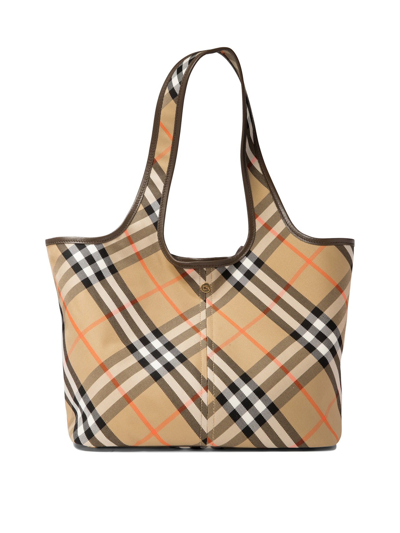 Burberry Check Small Tote Bag