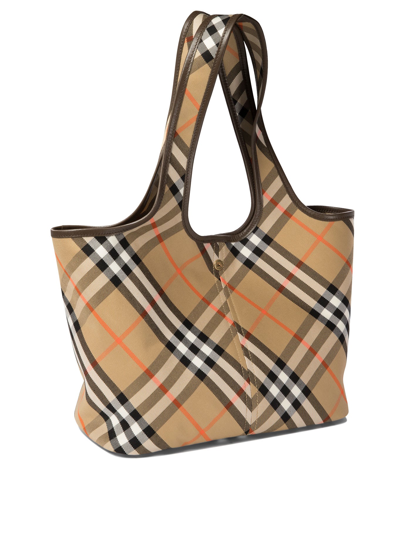 Burberry Check Small Tote Bag