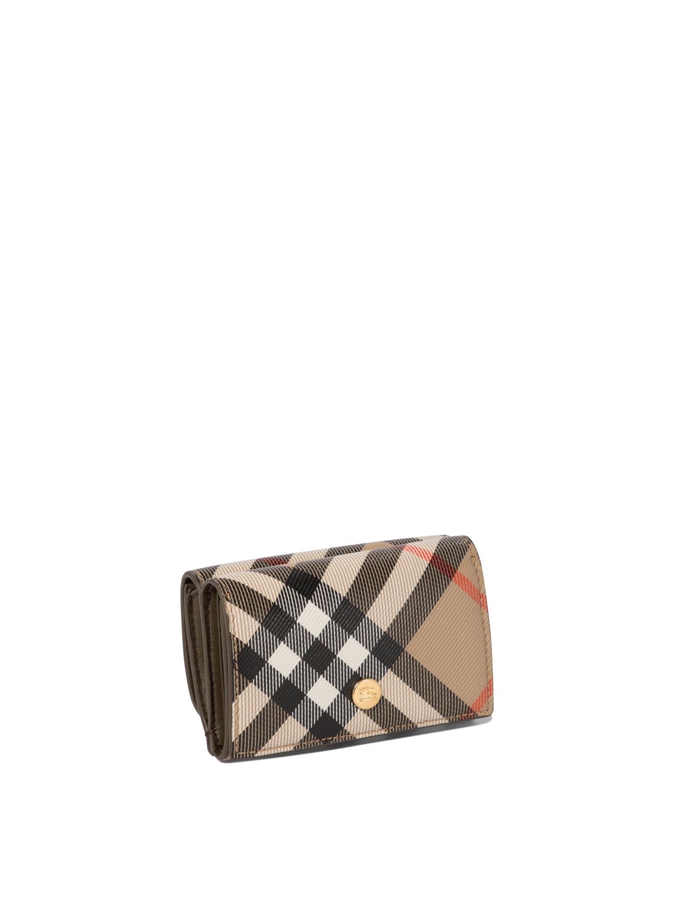 Burberry Check Compact Wallet