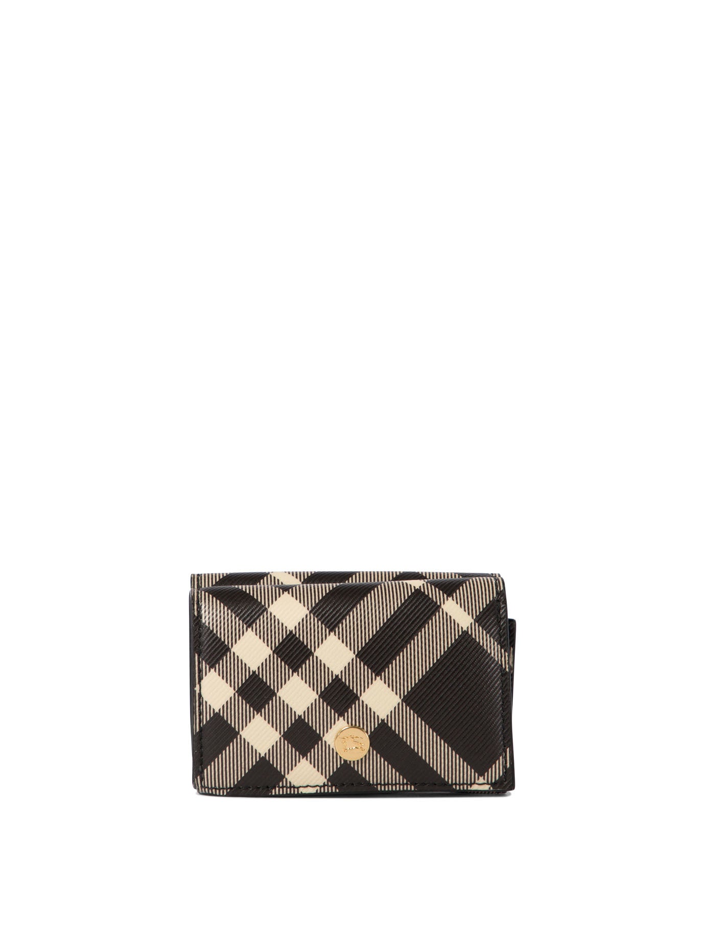 Burberry Check Compact Wallet