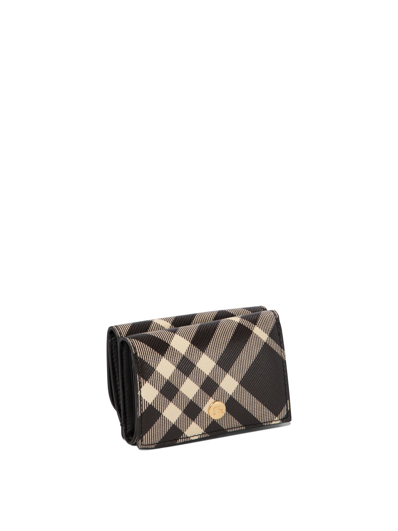 Burberry Check Compact Wallet