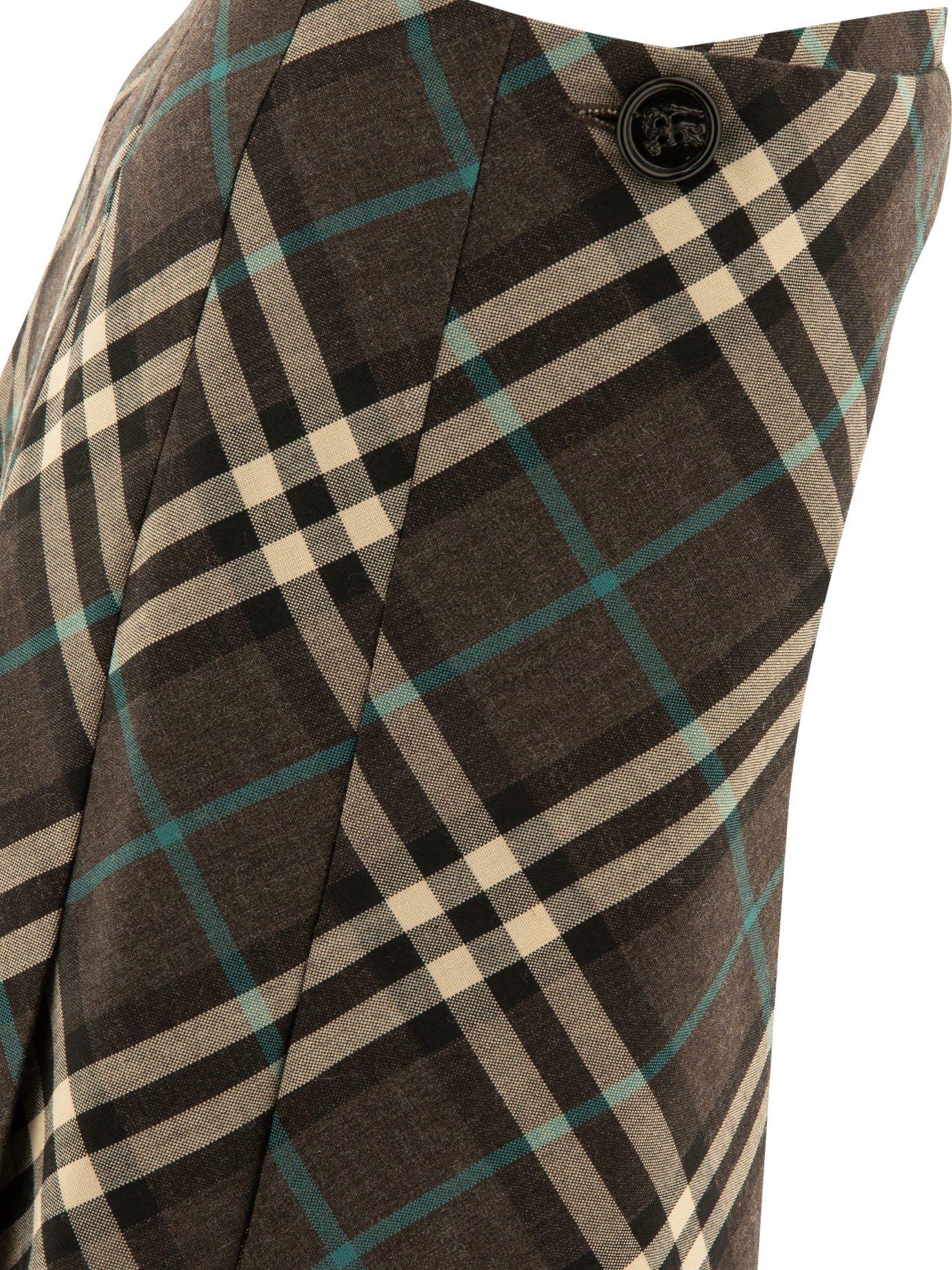 Burberry Check Wool Blend Mini Kilt