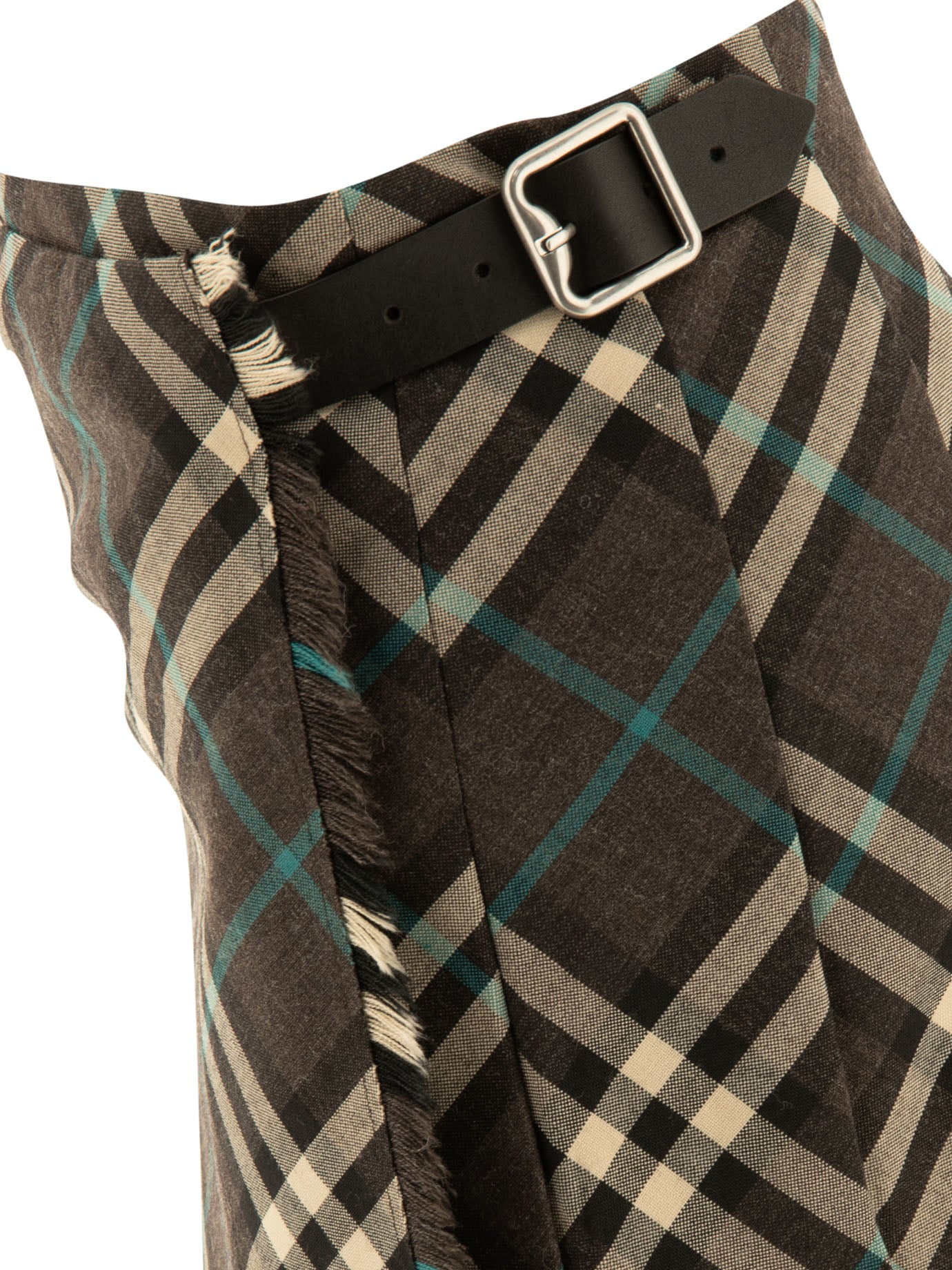 Burberry Check Wool Blend Mini Kilt