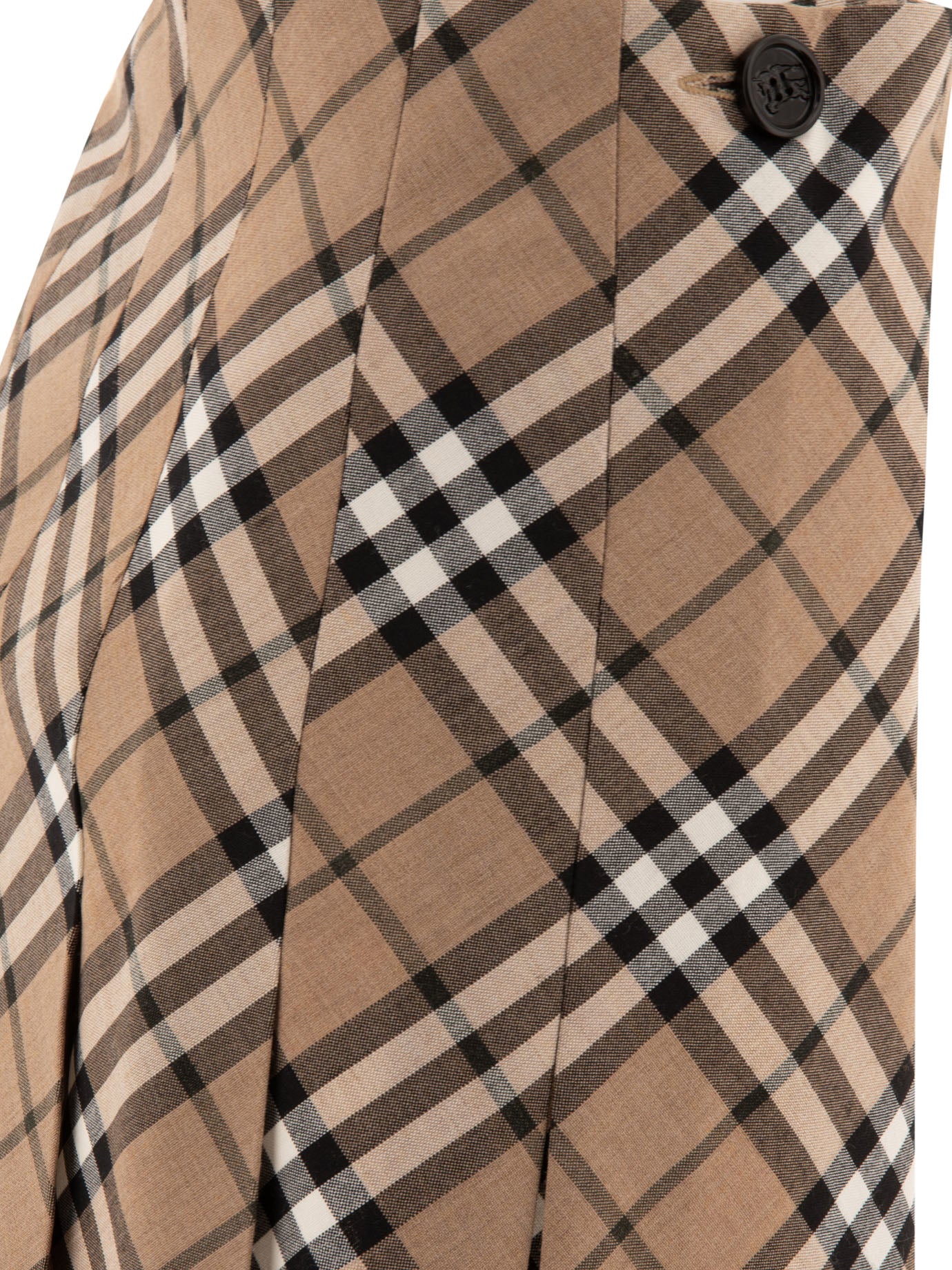 Burberry Check Wool Blend Mini Kilt