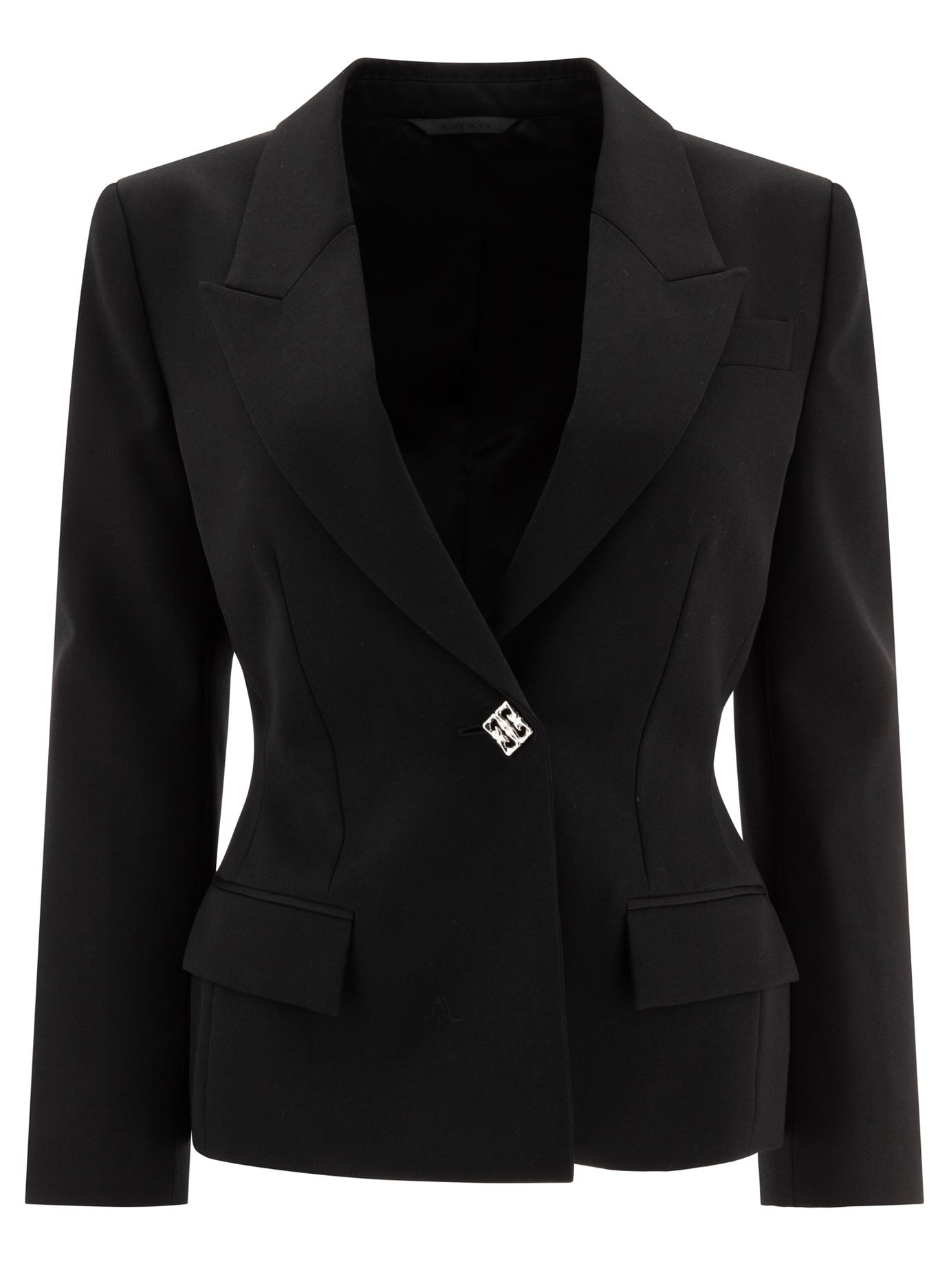 Givenchy Wool Blazer With 4G Detail