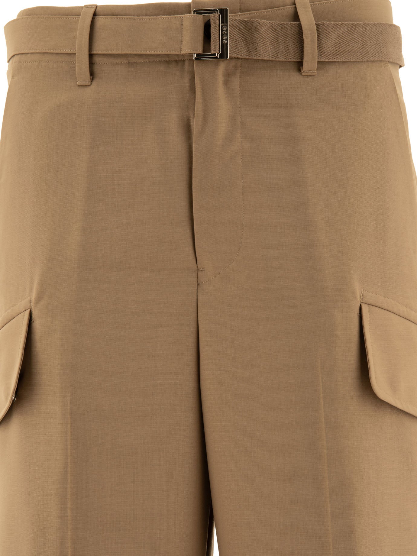 Sacai Belted Trousers