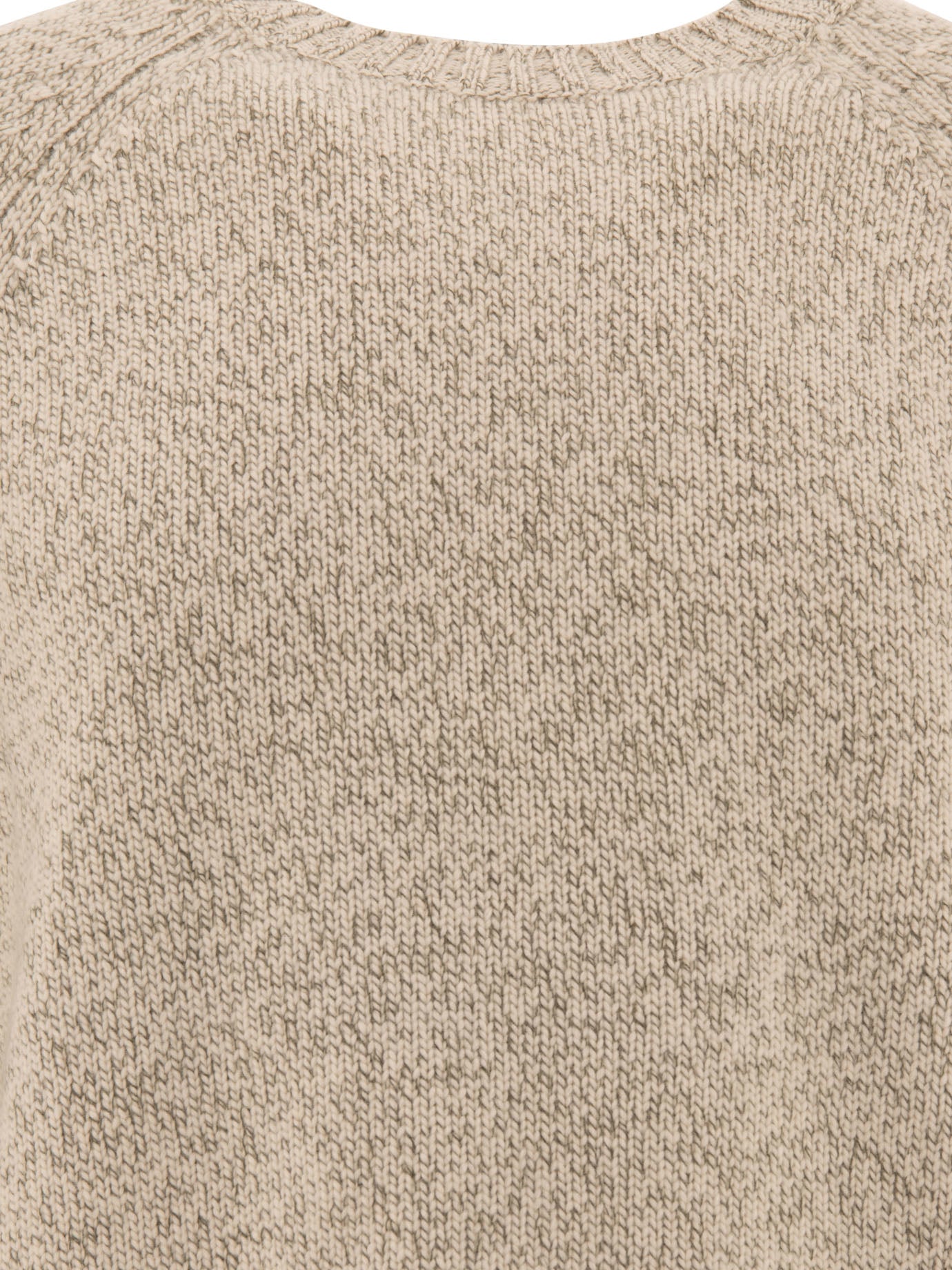 Brunello Cucinelli Mouliné Sweater With Raglan Sleeves