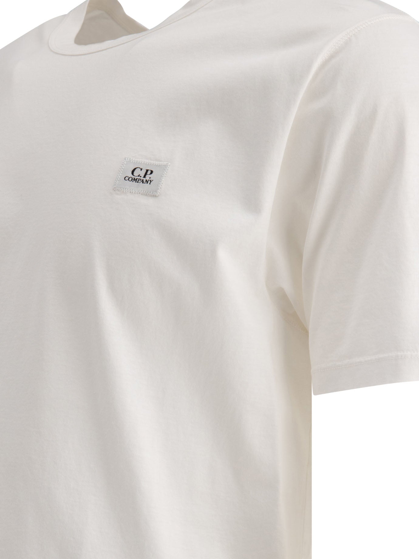 C.P. Company T-Shirt With Logo Patch