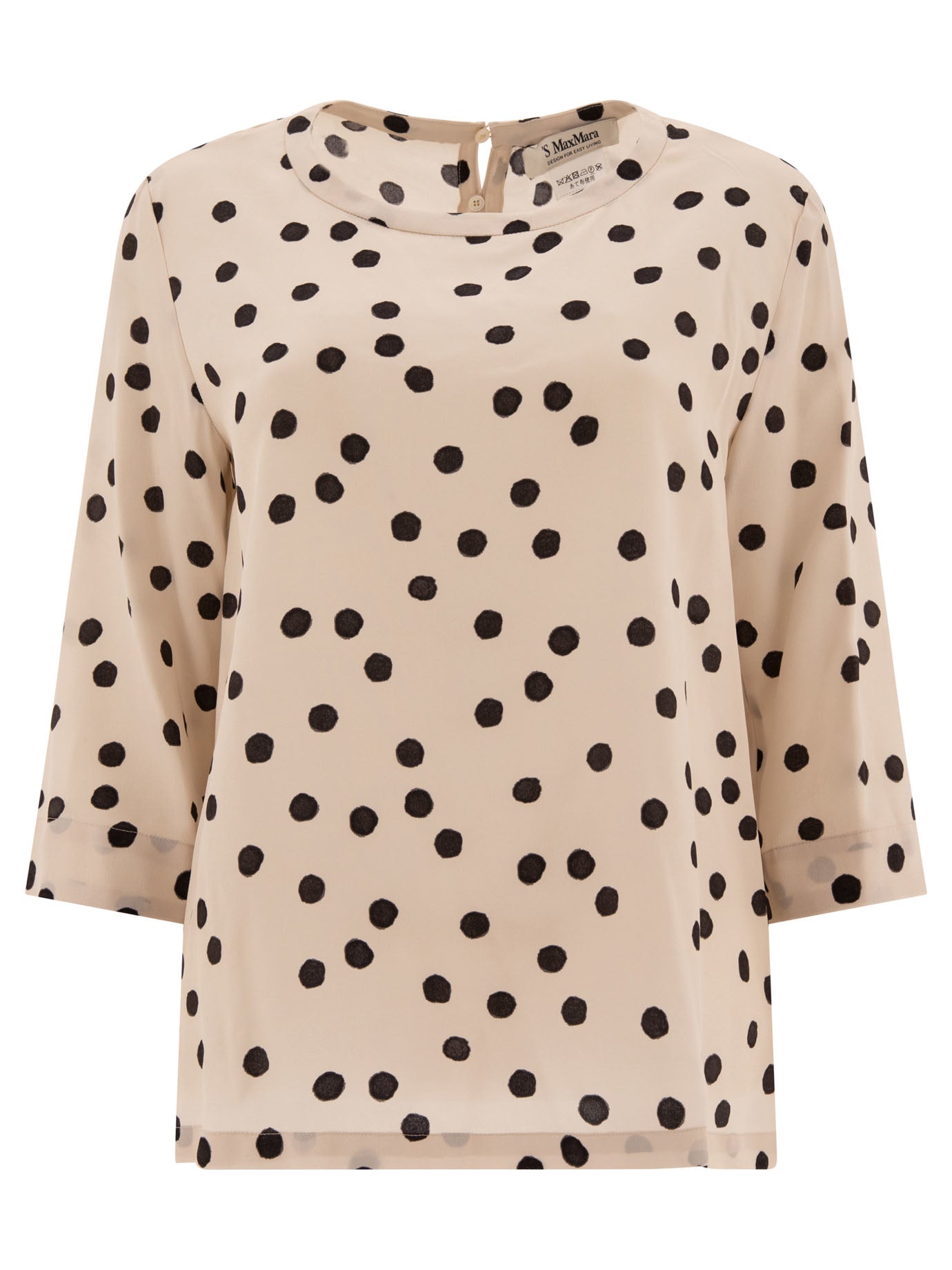 Max Mara S Arturo Printed Crêpe De Chine Blouse