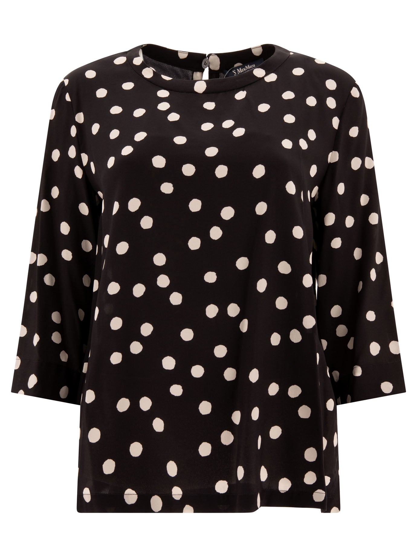 Max Mara S Arturo Printed Crêpe De Chine Blouse