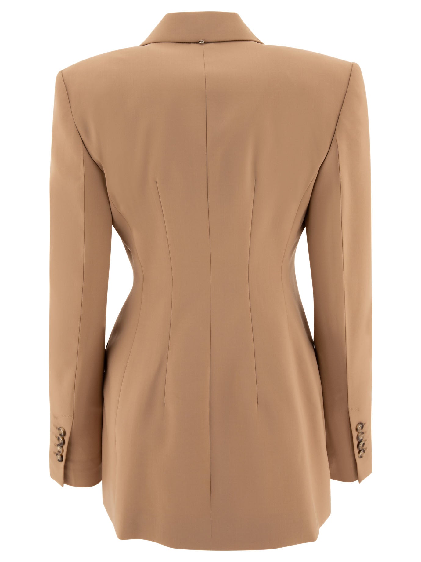 Max Mara Sportmax Adamo Wool Stretch Double-Breasted Blazer