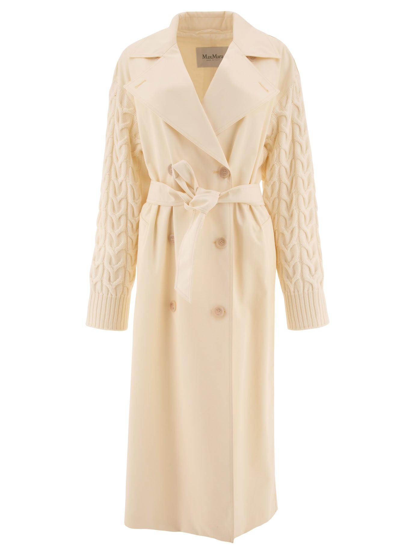 Max Mara Cicladi Drip-Proof Gabardine Trench Coat